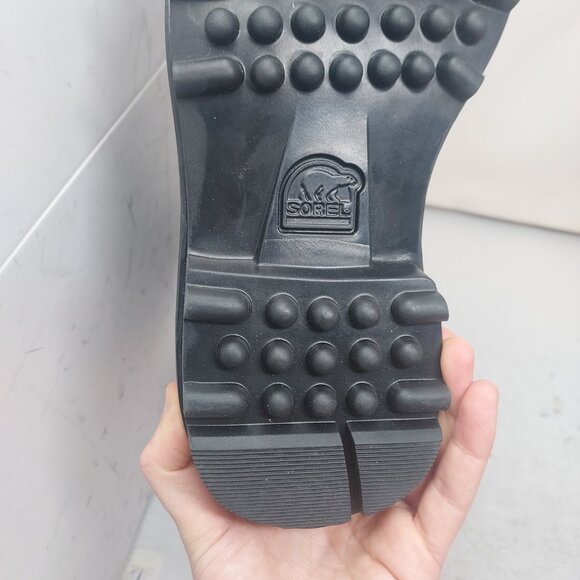 Sorel x Proenza Schouler Women CARIBOU Black Lug Chelsea Boot - Picture 5 of 11